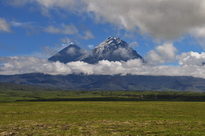 Klyuchevskoy Park. Esso. Avachinsky Volcano
