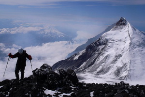 Climbing the Klyuchevskaya Sopka Volcano